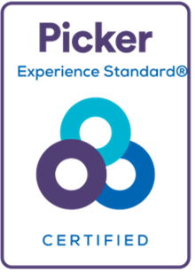 Picker certified badge